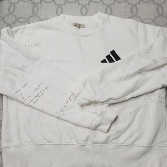 Yeezy Cream Sweatshirt with Black Details - Picture 8 of 10